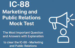 IC-88 Mock Test (Marketing and Public Relations)